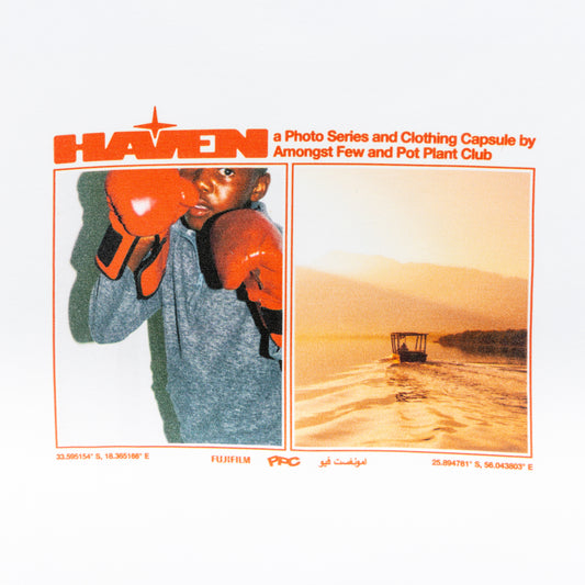 Amongst Few x PPC "Between Two Worlds" LS T-shirt - White