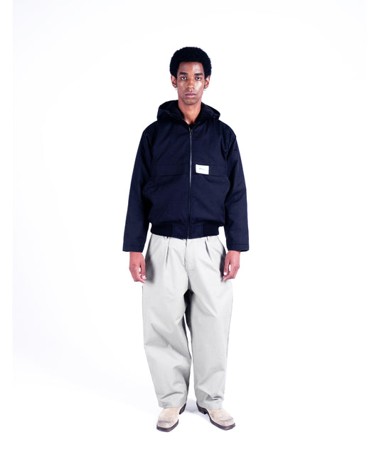 Potplantclub Hooded Bomber Jacket - Black AW26