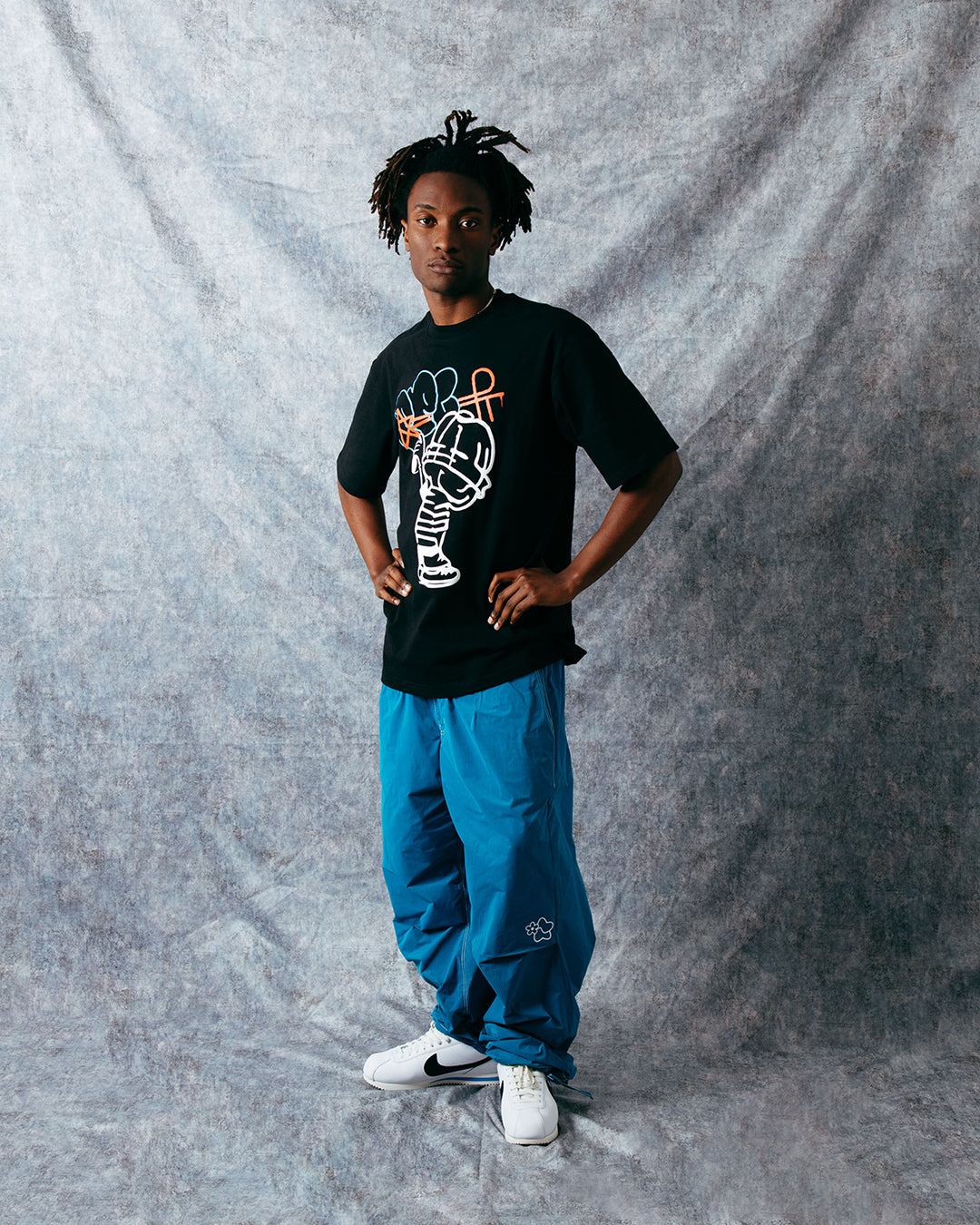 Precious Plant Club Graffiti T-shirt - Black