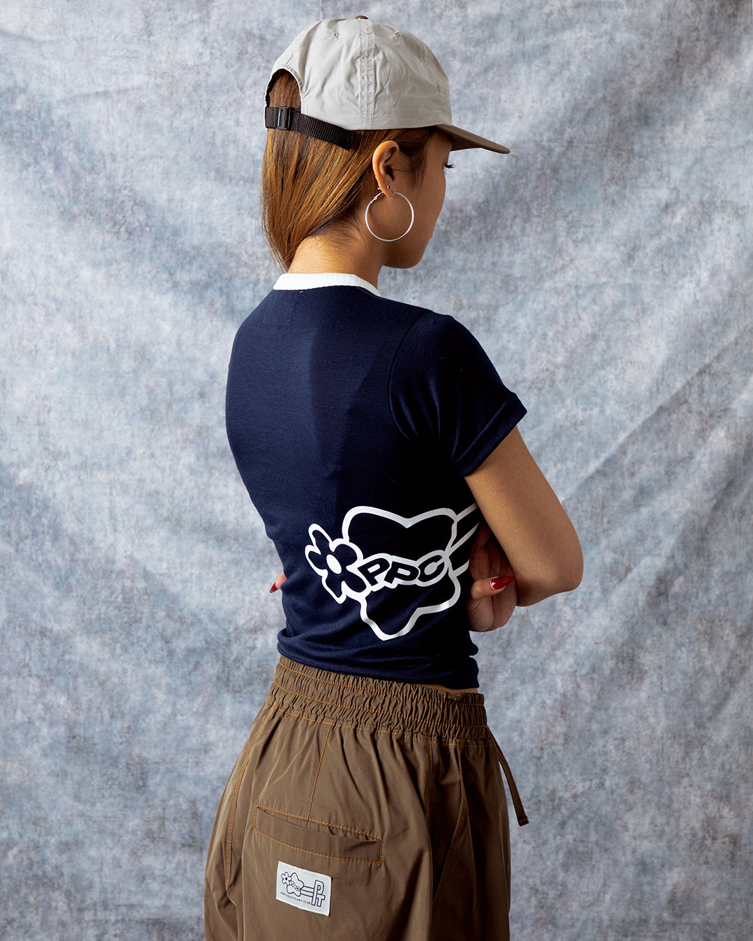 Precious Plant Club Baby T-shirt - Navy