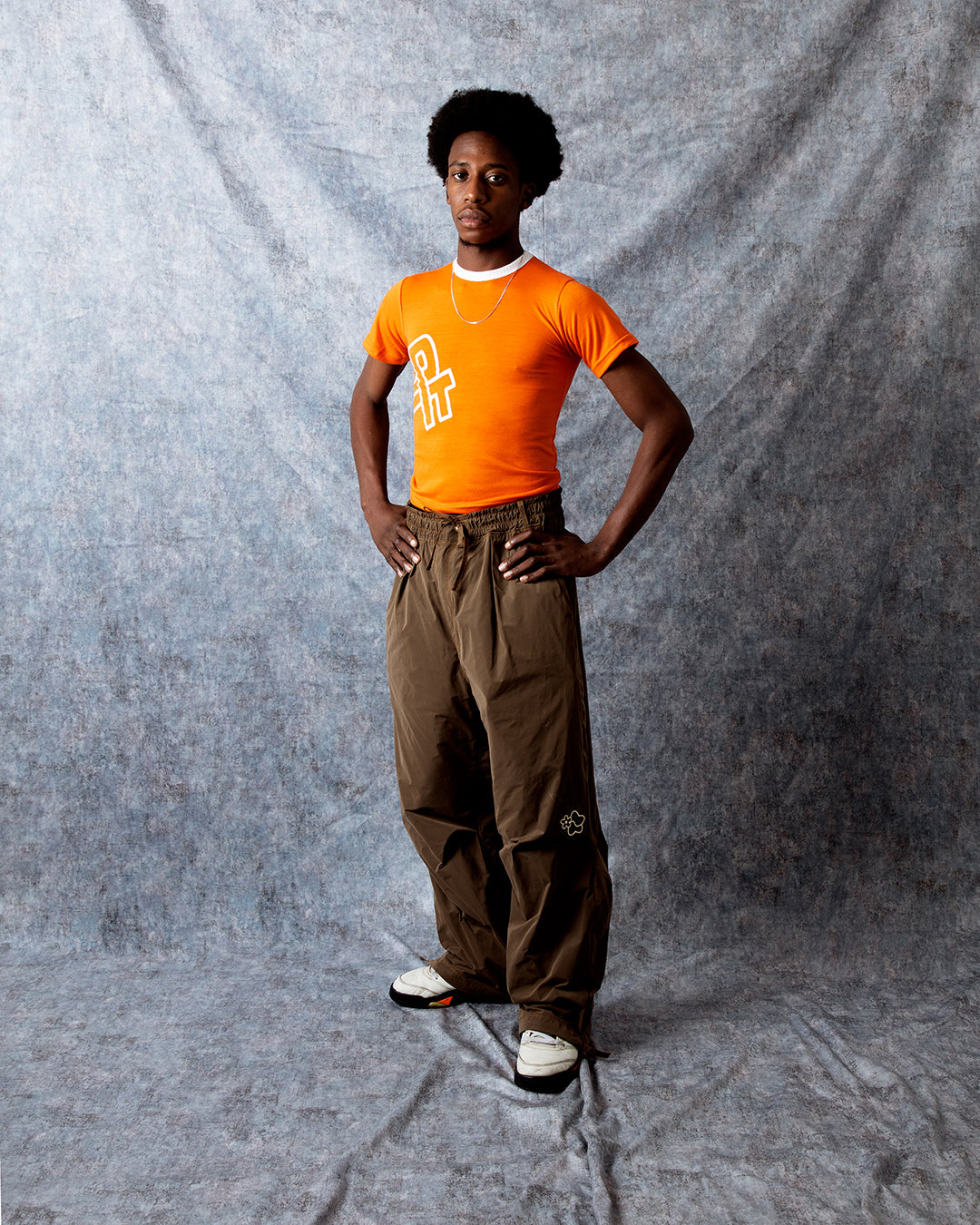 Precious Plant Club Parachute Pants - Brown