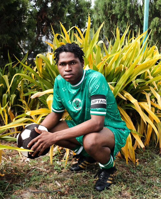 Kasi Flavour Naija Football Jersey - Green