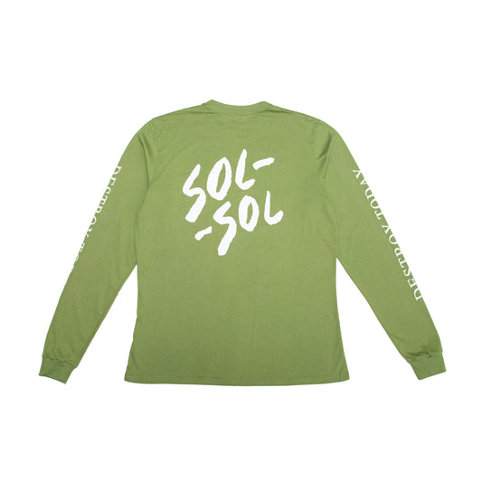 Sol Sol Classic Logo Long Sleeve - African Sage