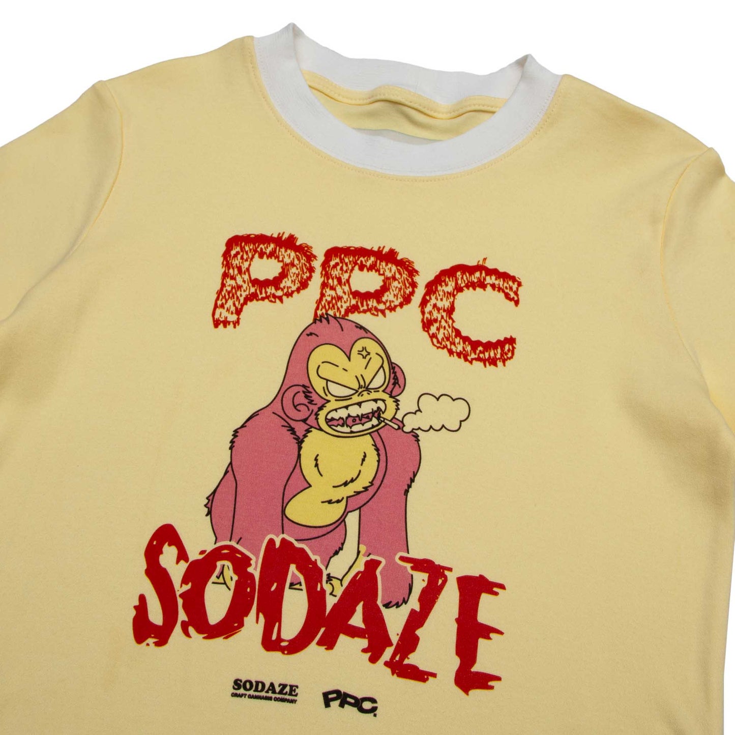 Pot Plant Club x Sodaze Baby T-shirt - Yellow
