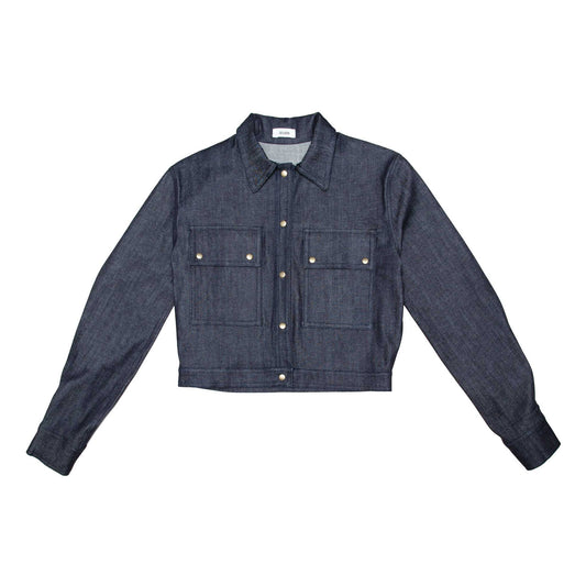 Aelahn GINE Denim Jacket - Navy