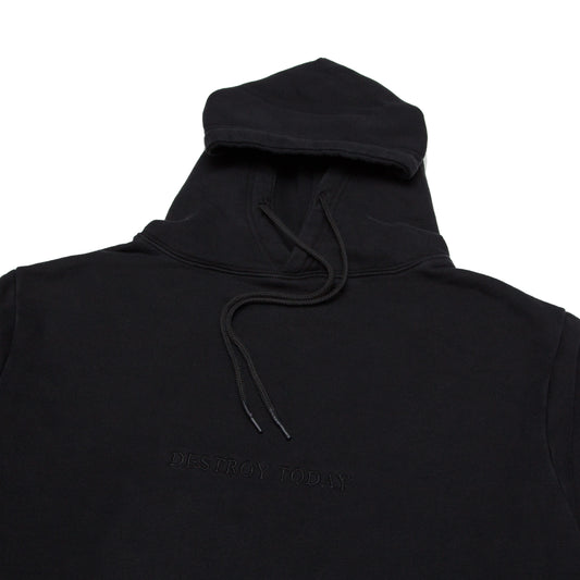 Sol Sol Classic Logo Hoodie - Washed Black