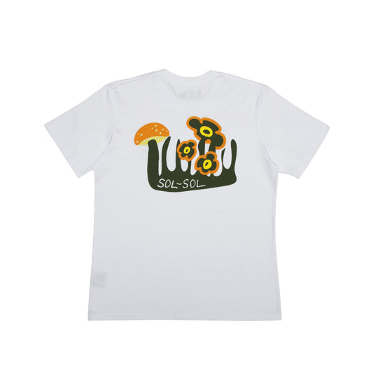 Sol Sol "Garden Butterfly" T-shirt - White
