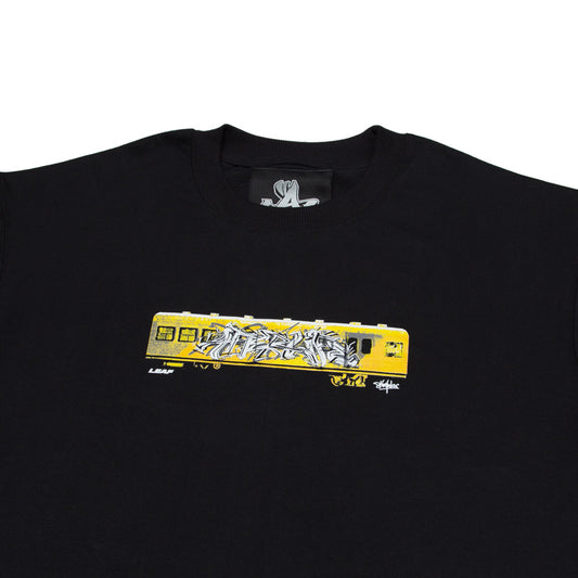 After Life Metro Train T-shirt - Black