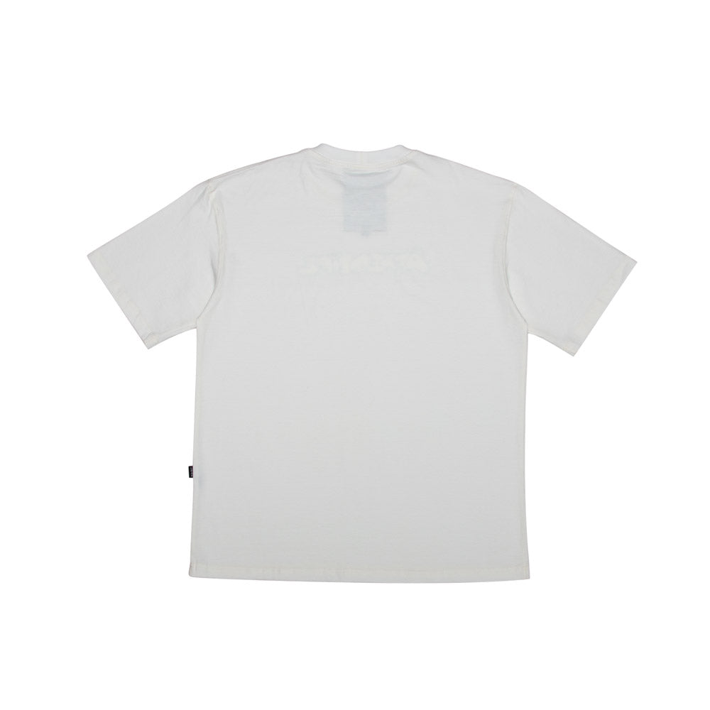 After Life Bubble Letter T-shirt - Cream