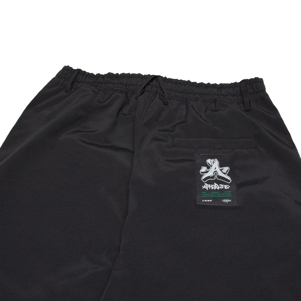 LEAF APPAREL X SHINJI AKHIRAH After Life Wide Leg Pants - Black