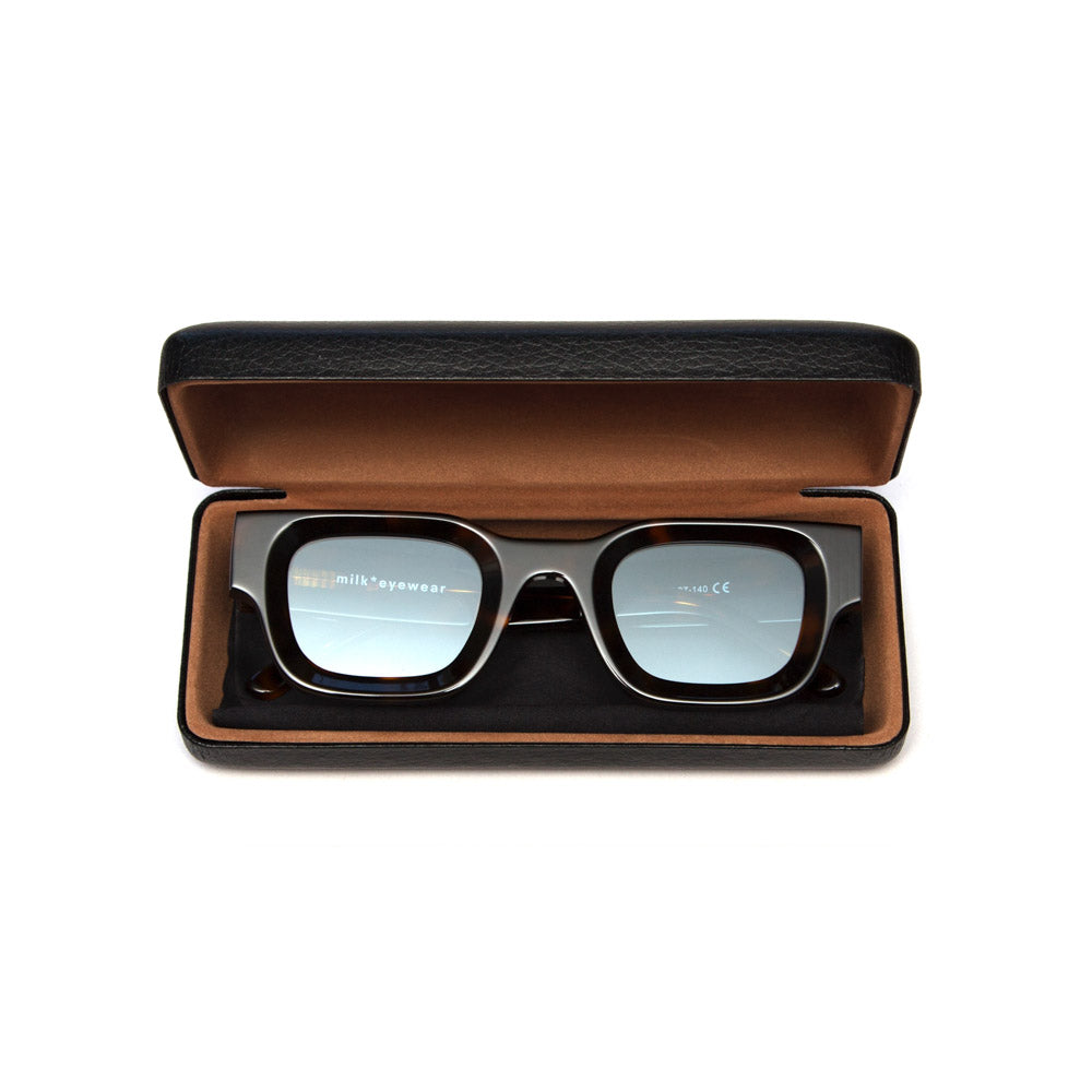 Milk Vincent Sunglasses - Tortoise Shell/ Blue Tint