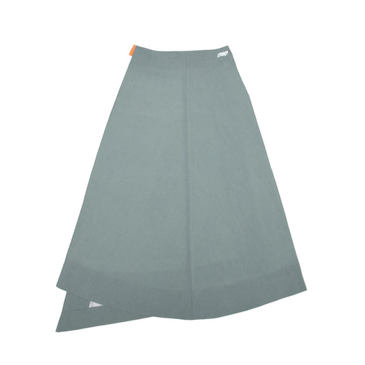 Asa Sadan Technical Wrap Skirt - Grey