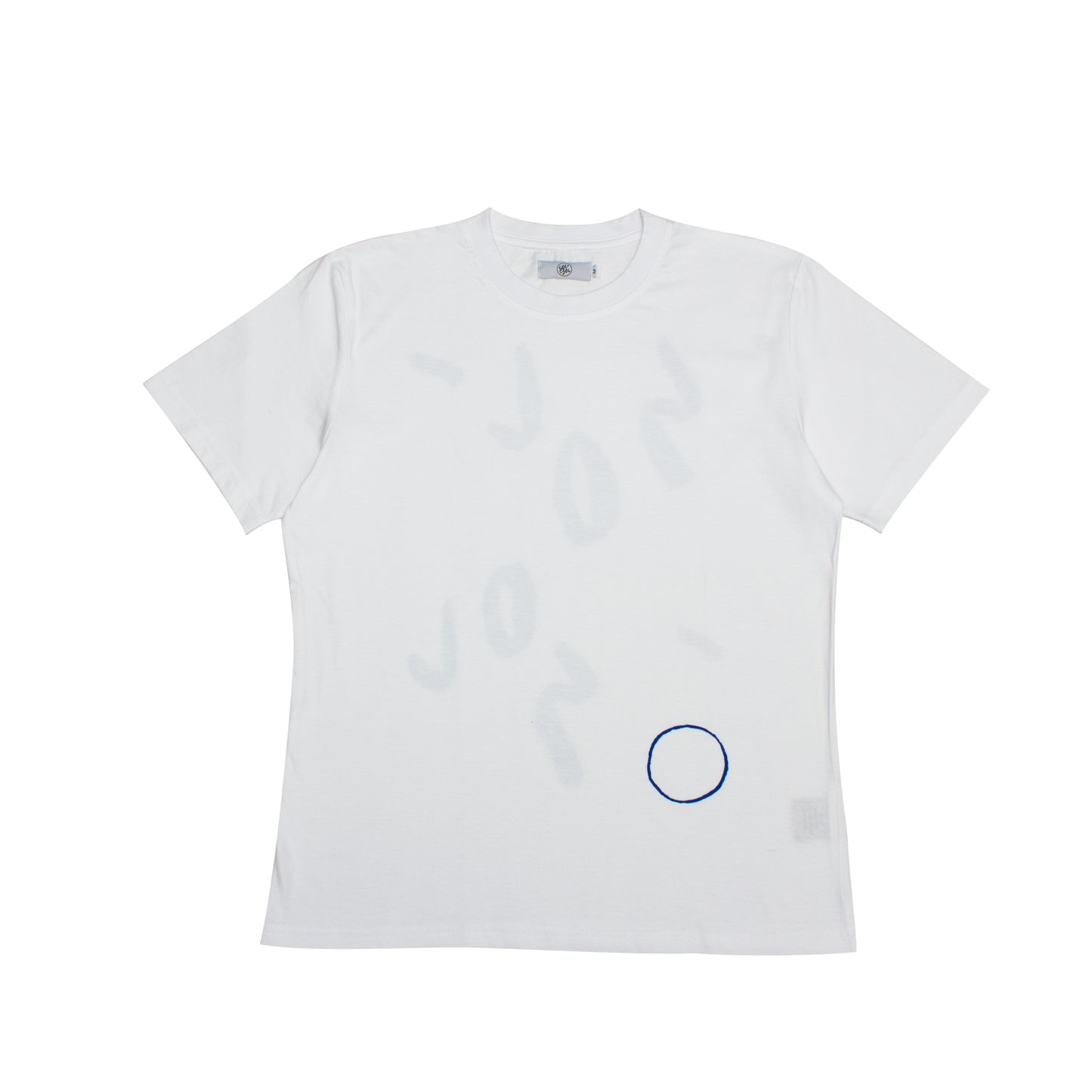Sol Sol "Jumbled Logo" T-shirt - White/Blue