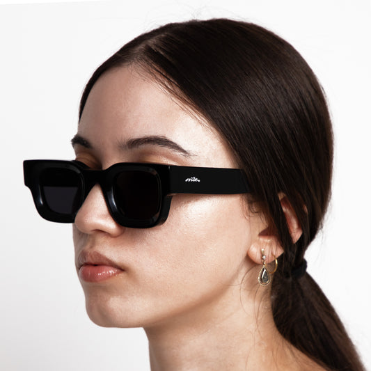 Milk Vincent Sunglasses - Black
