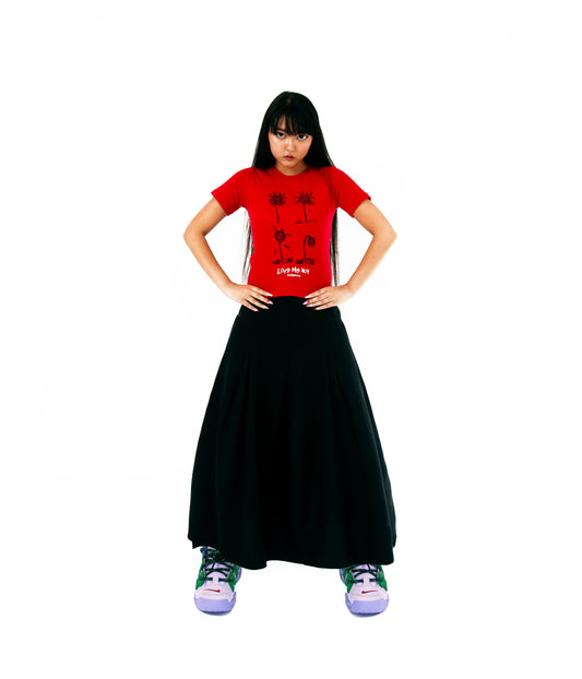 Pot Plant Club "Love Me Not" Baby T-shirt - Red