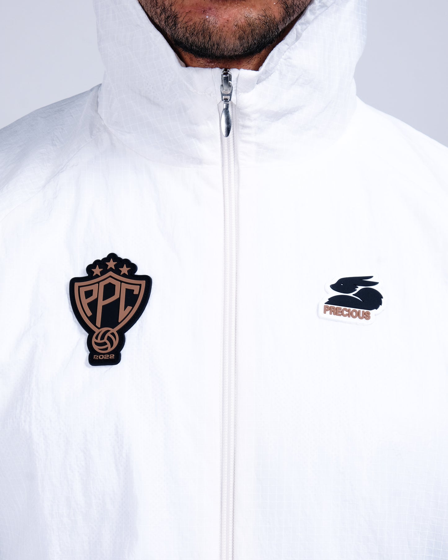 PT x PPC South Africa Track Top - White/ Green AW26