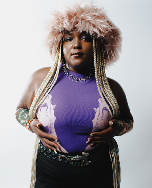 Backyard 2 Guard Dog Vest - Purple/Pink