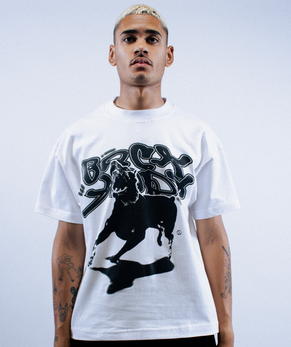 Backyard Bark T-shirt - White