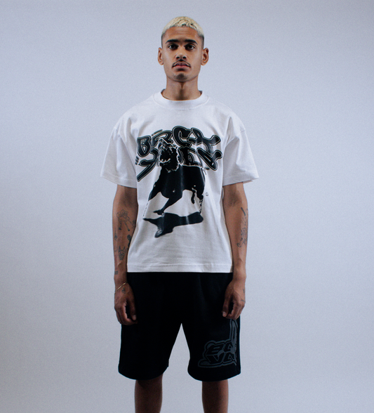 Backyard Bark T-shirt - White