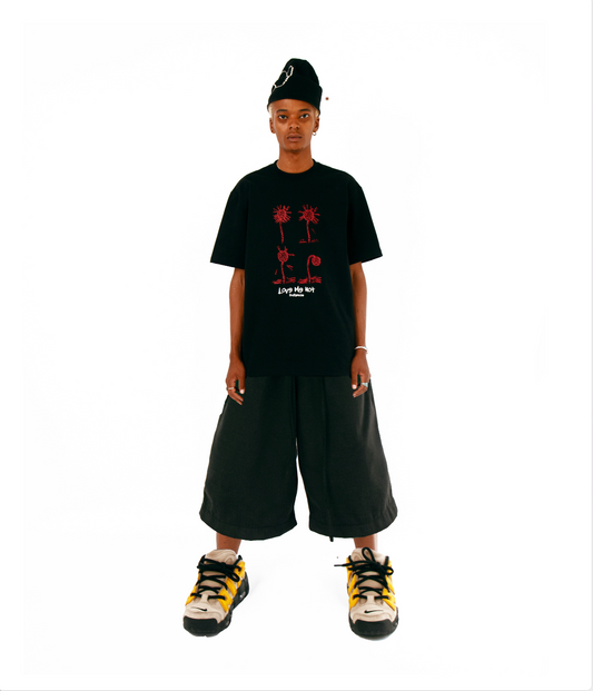 Pot Plant Club "Love Me Not" T-shirt - Black