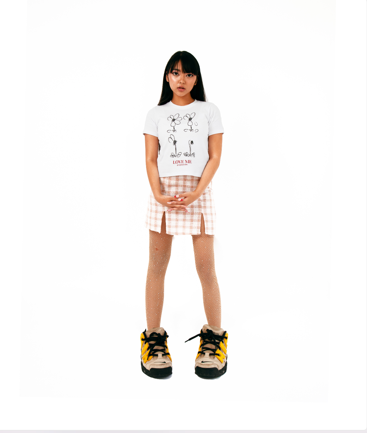 Pot Plant Club "Love Me" Baby T-shirt - White