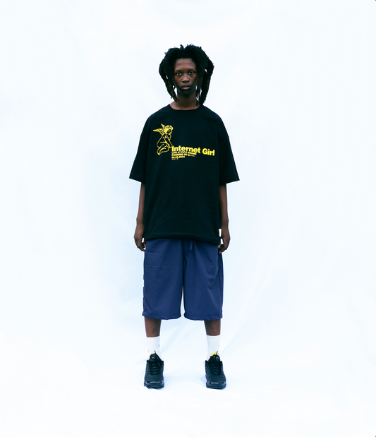 PPC SOUND powered by Spotify "The Internet Girl" T-shirt - Black