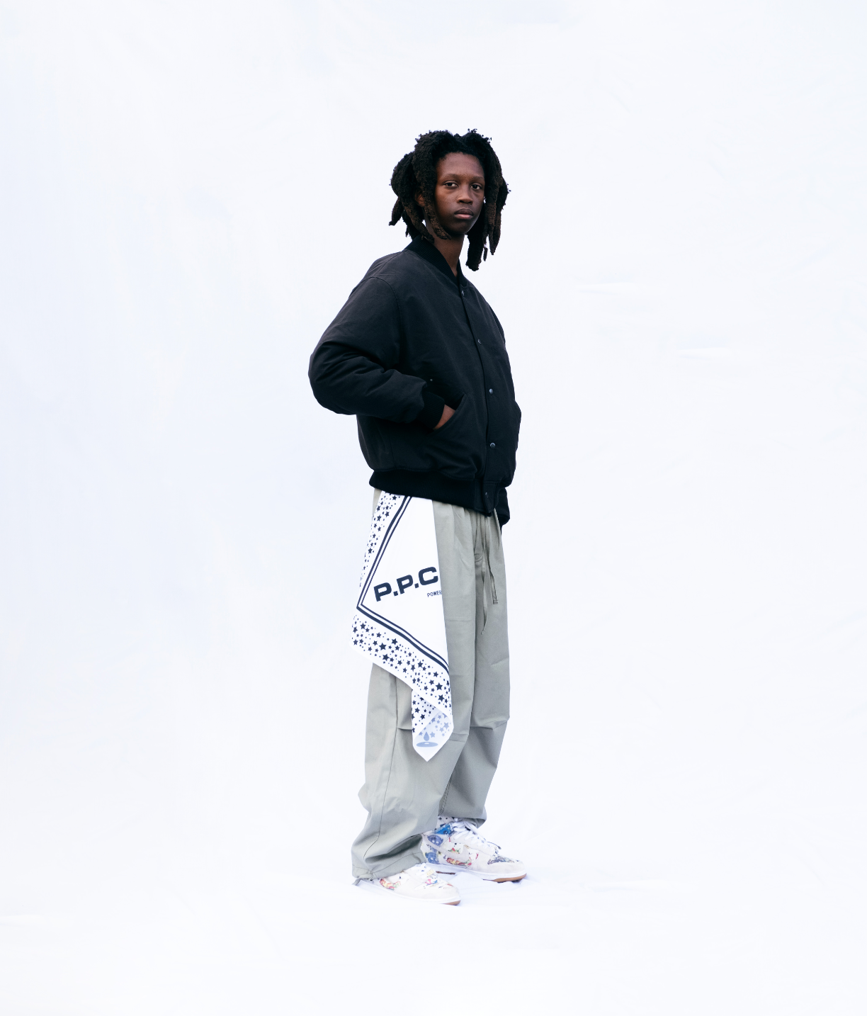 PPC SOUND powered by Spotify Bomber Jacket - Black