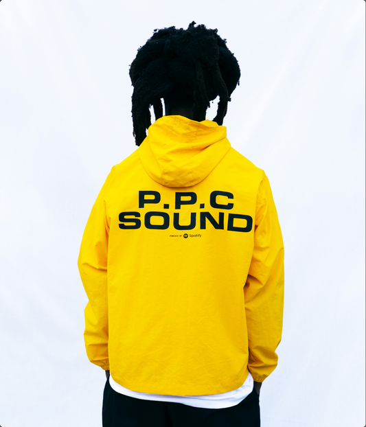 PPC SOUND powered by Spotify Wind Breaker - Yellow