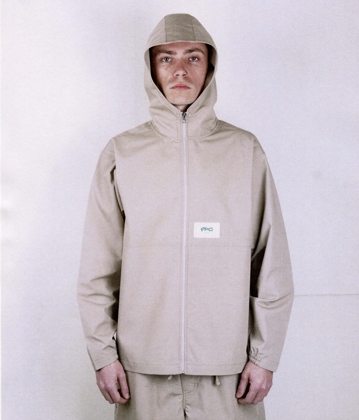 Potplantclub Shield Hooded Jacket - Cream