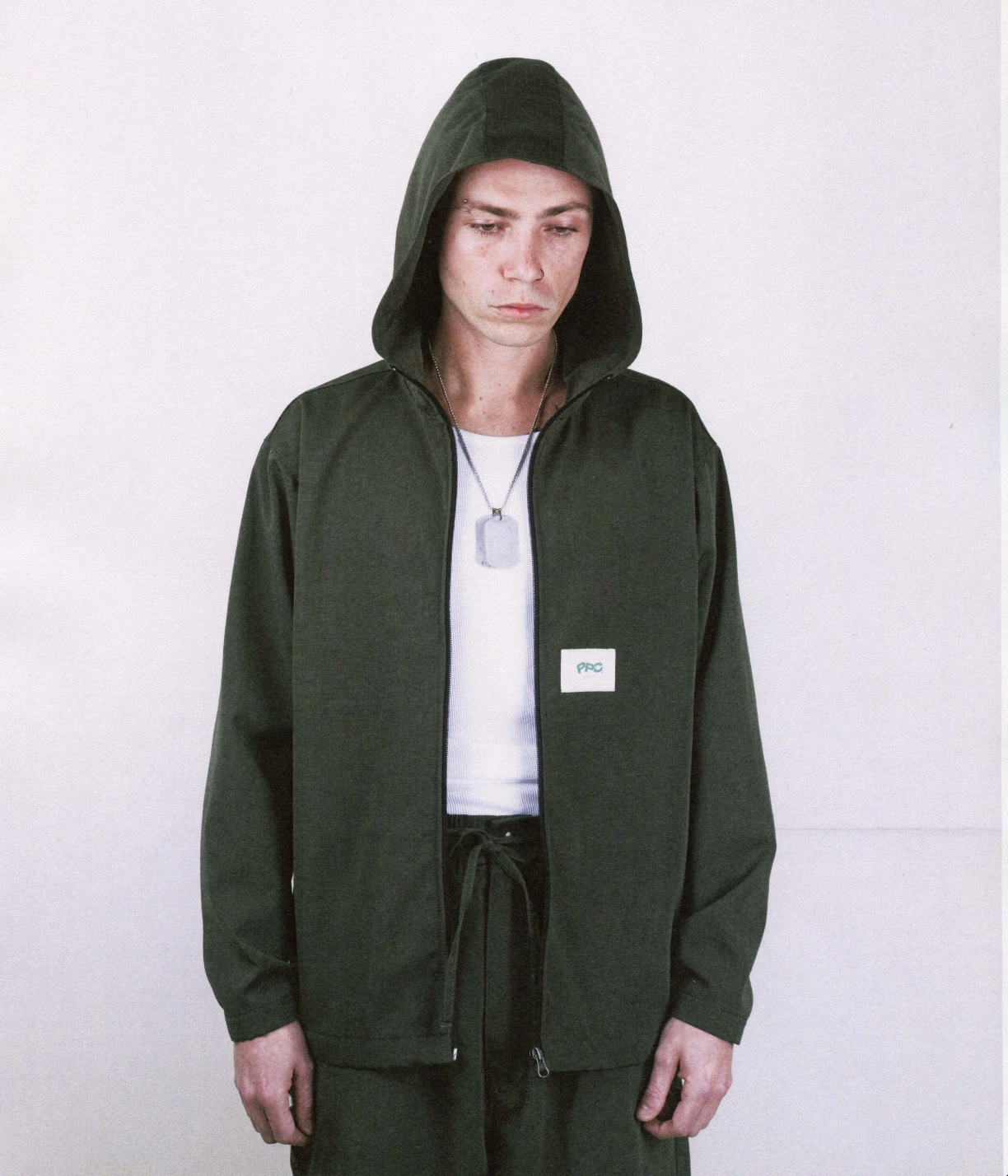Potplantclub Shield Hooded Jacket - Olive