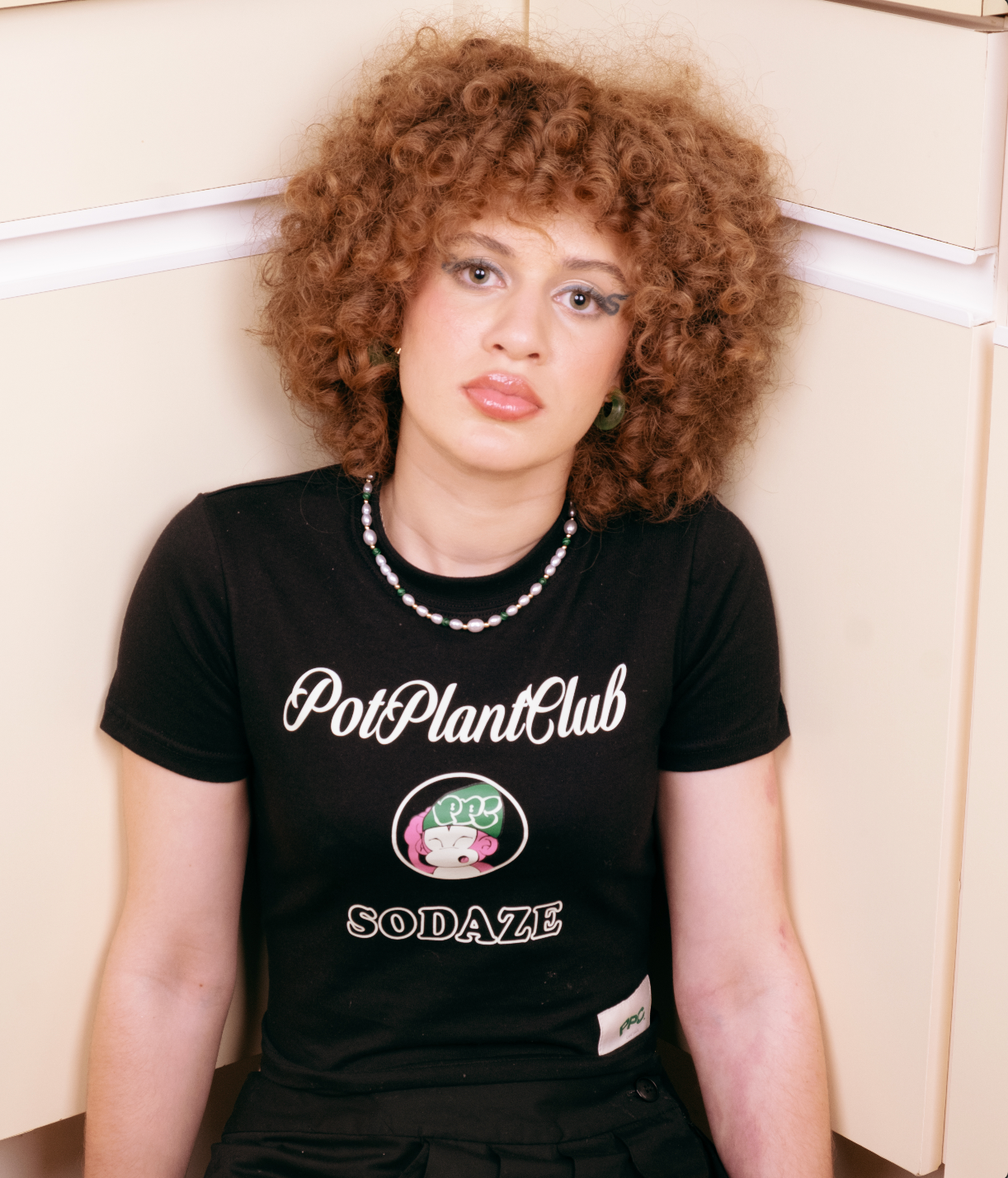 Pot Plant Club x Sodaze Baby T-shirt - Black