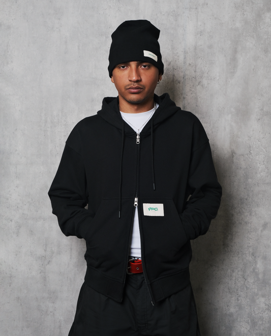 Potplantclub "No Mercy In Nature" Zip-up Hoodie - Black