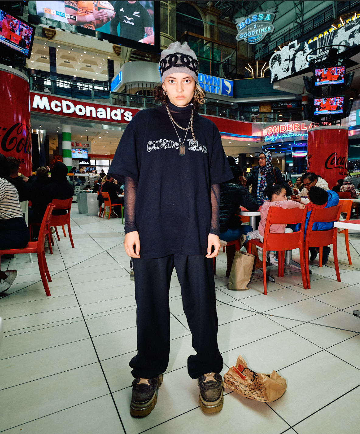 Caramel Palace "Dark Web" T-shirt - Black