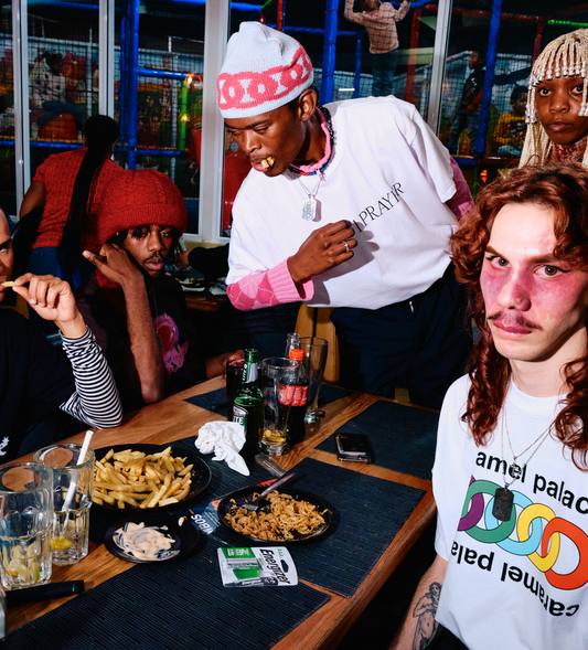 Caramel Palace Olympic Rings Beanie - Blue