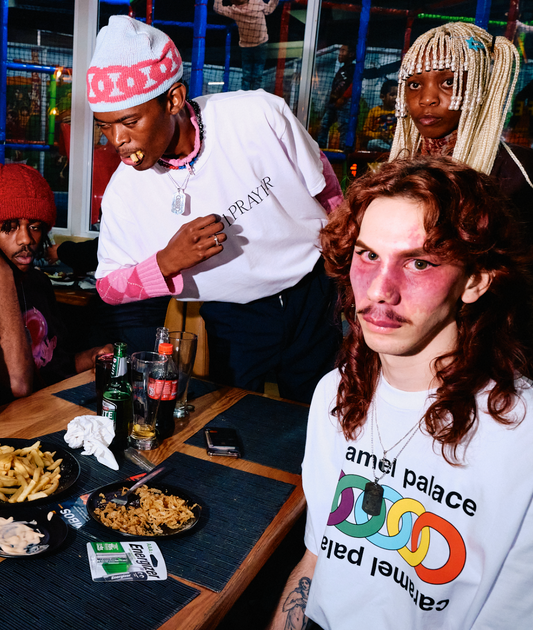 Caramel Palace Olympic Rings T-shirt - White