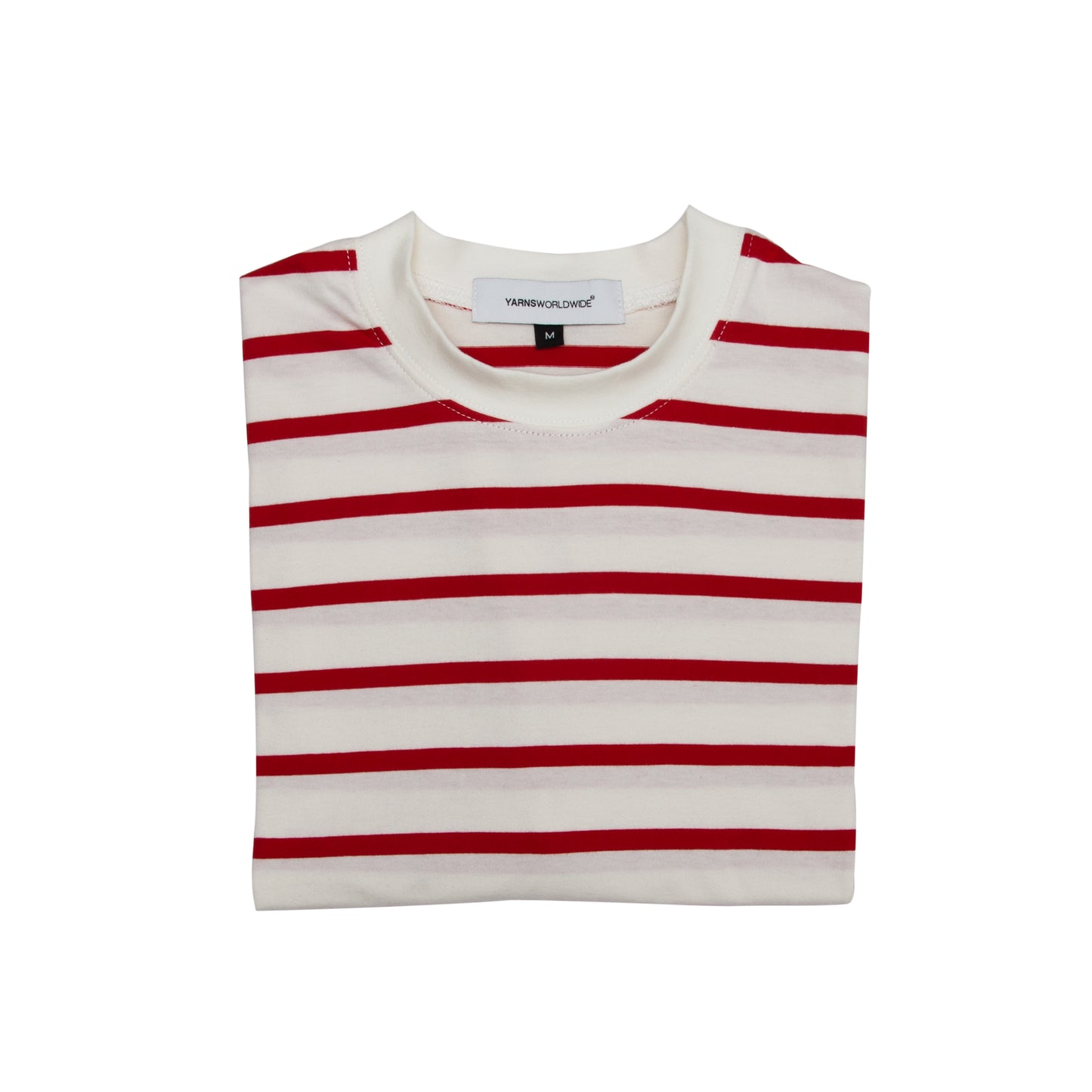 Yarns "Lovers" Striped T-shirt - Red and White