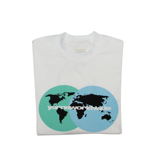 Yarns "Map" T-shirt - White
