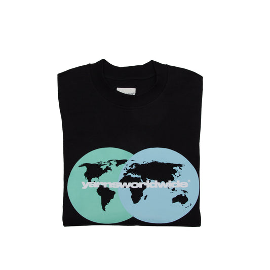 Yarns "Map" T-shirt - Black