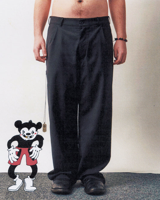 Caramel Palace Office Pants -Black