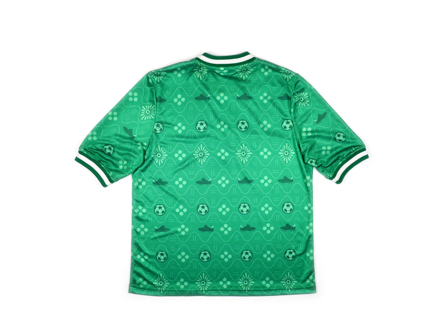 Kasi Flavour Naija Football Jersey - Green
