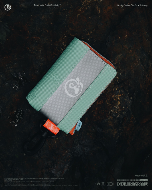 Goofy Coffee Club Vibram Card Wallet - Mushroom