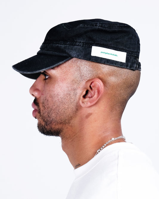 Potplantclub Painter's Cap - Black Camo AW26