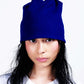 Potplantclub Ribbed Beanie - Blue AW26