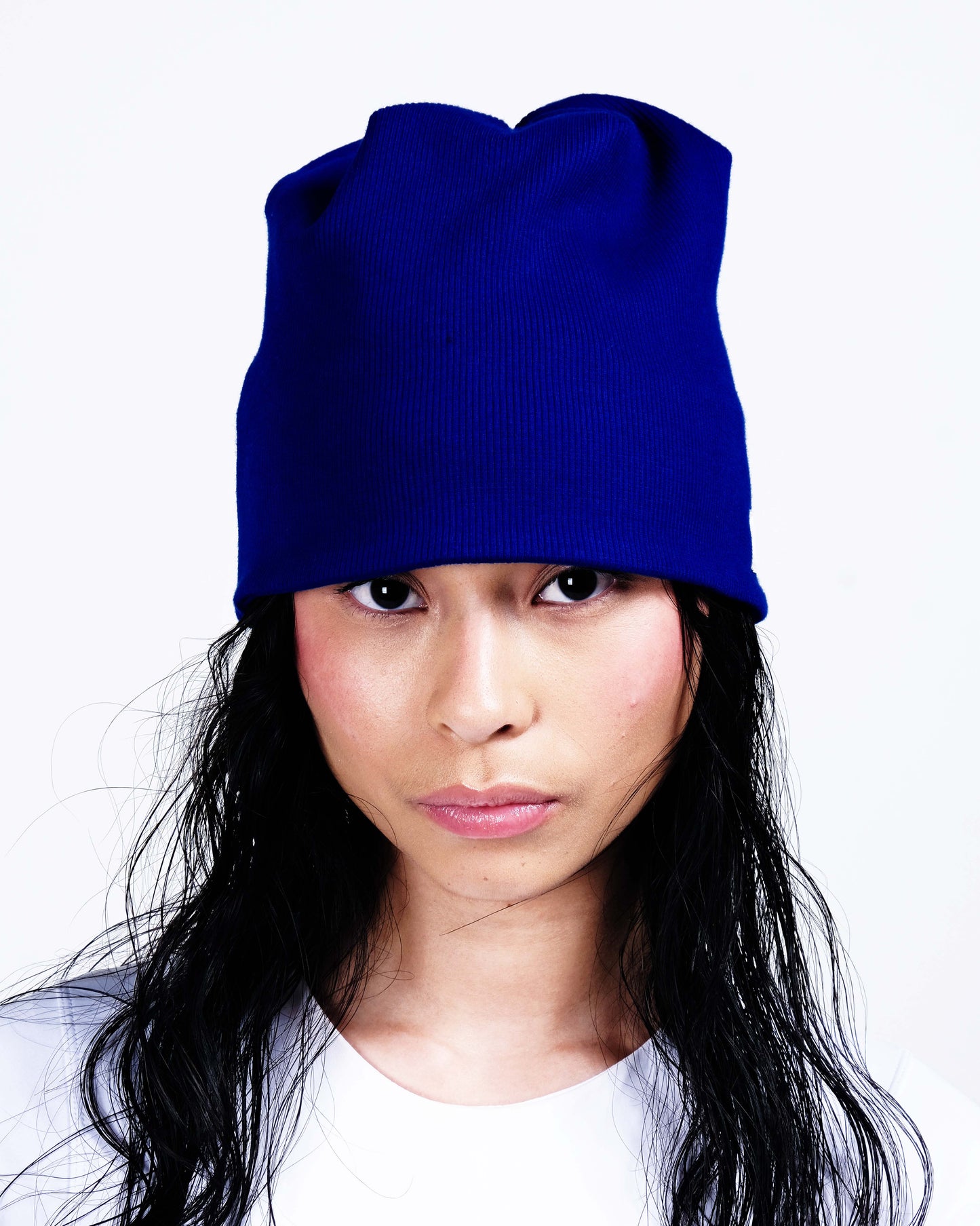 Potplantclub Ribbed Beanie - Blue AW26