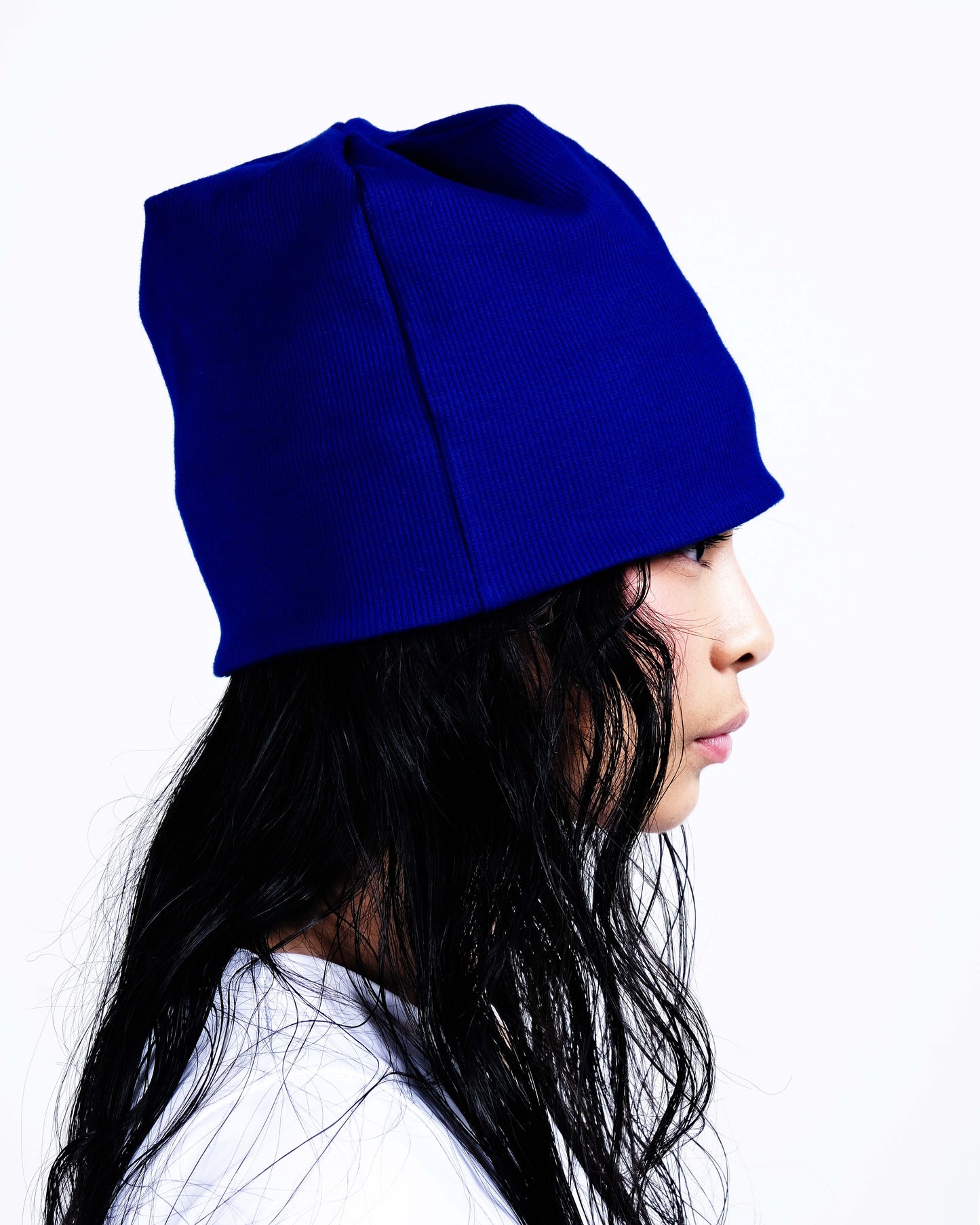 Potplantclub Ribbed Beanie - Blue AW26