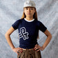 Precious Plant Club Baby T-shirt - Navy