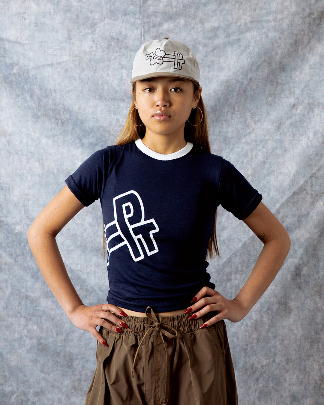 Precious Plant Club Baby T-shirt - Navy