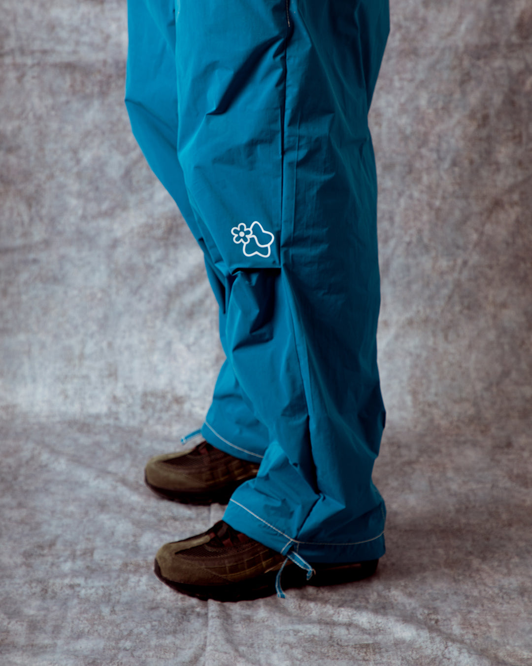 Precious Plant Club  Parachute Pants - Icy Blue
