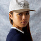 Precious Plant Club Core Logo Peak Cap - CREAM/BROWN