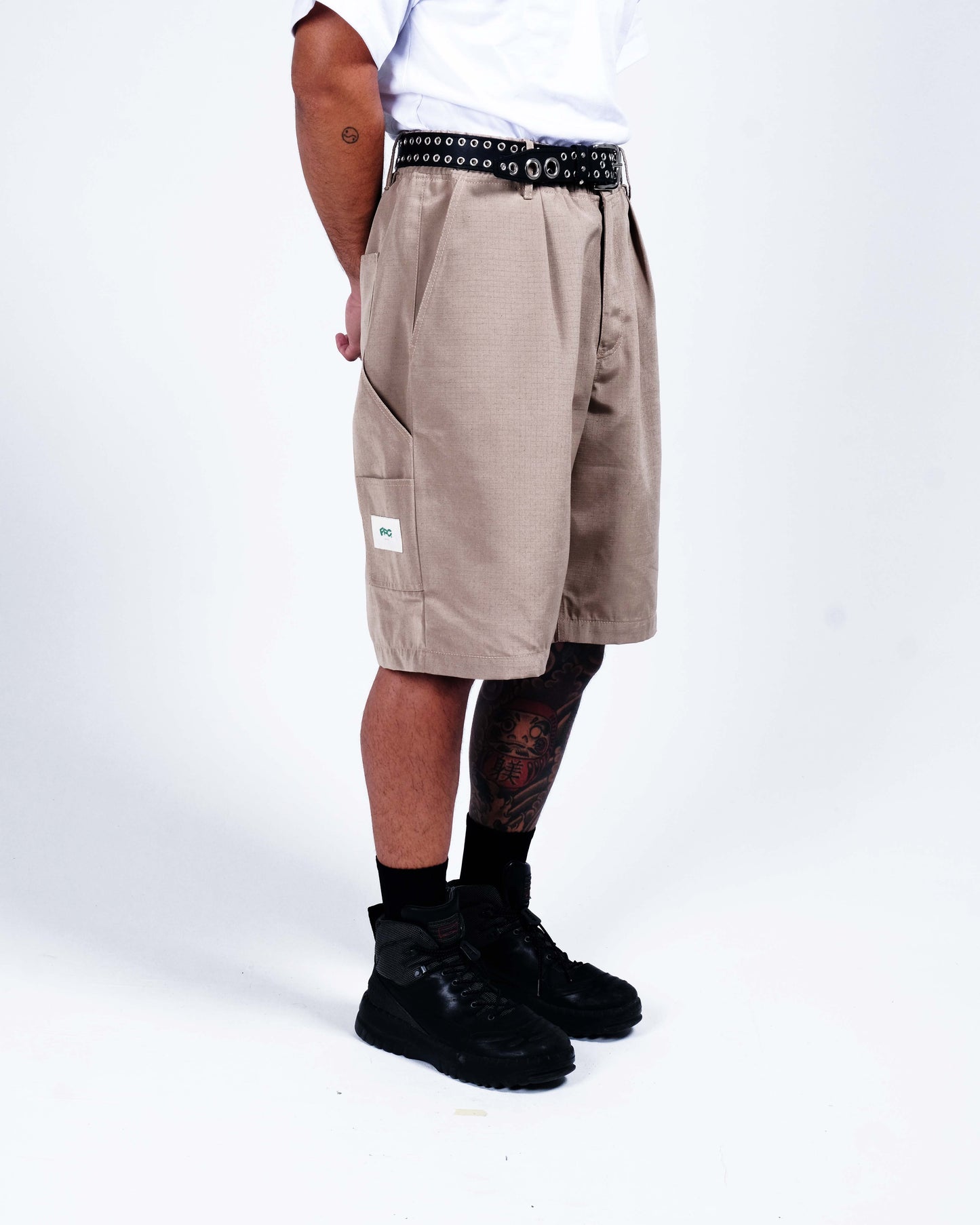Potplantclub Carpenter Shorts - Khaki AW26
